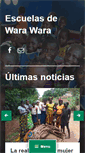Mobile Screenshot of escuelasdewarawara.org